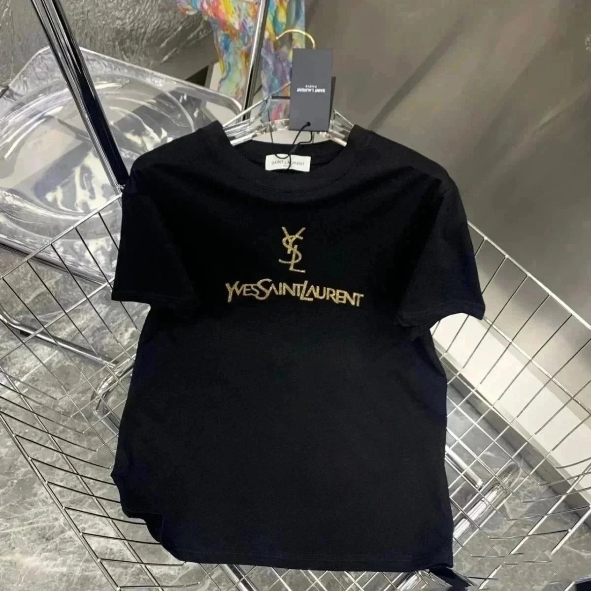 Saint Laurent Monogram Logo T-Shirt [3 styles], product listing image