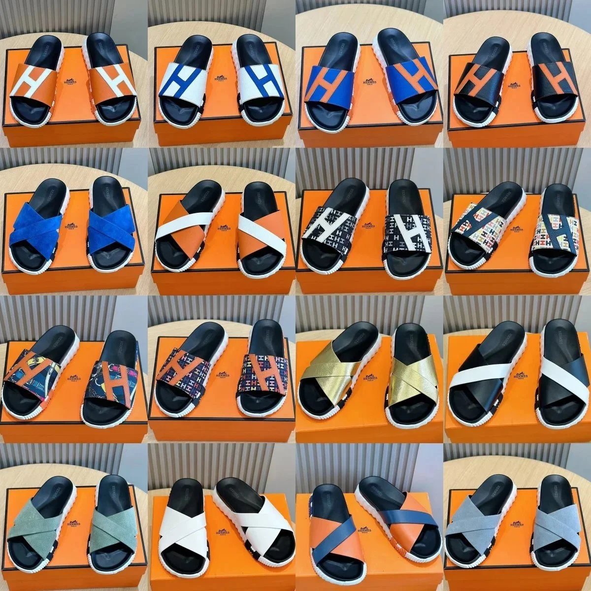 Hermès Oran Slide Sandals [26 styles], product listing image