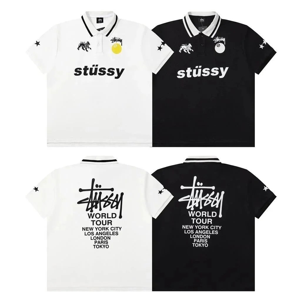 Stüssy World Tour Polo Shirt [38 styles], product listing image
