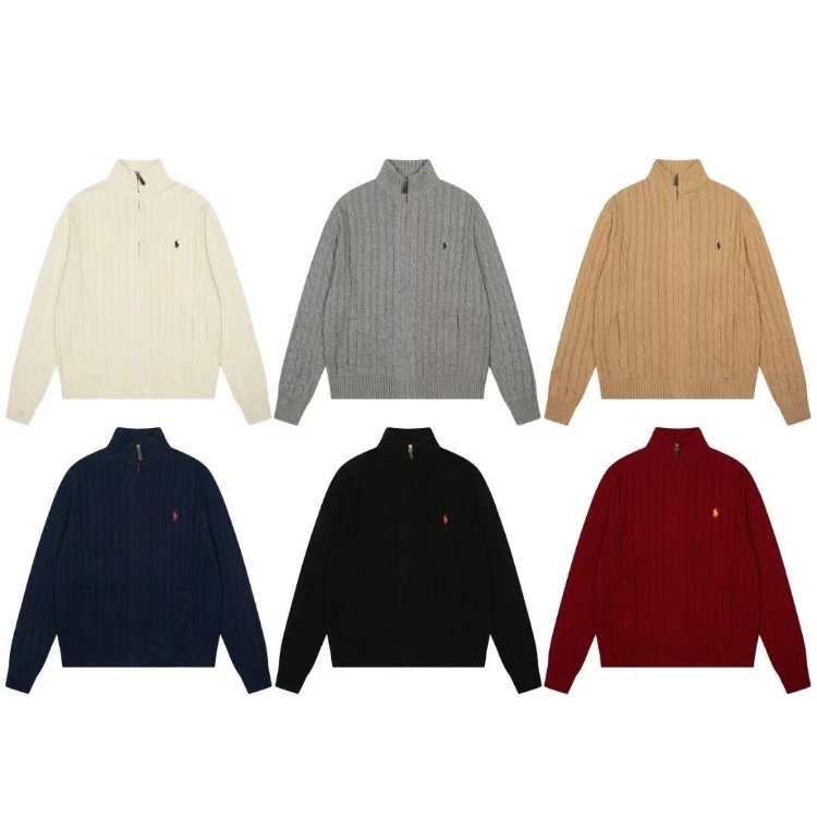 Polo Ralph Lauren Cable Knit Quarter-Zip jumper [6 styles], product listing image