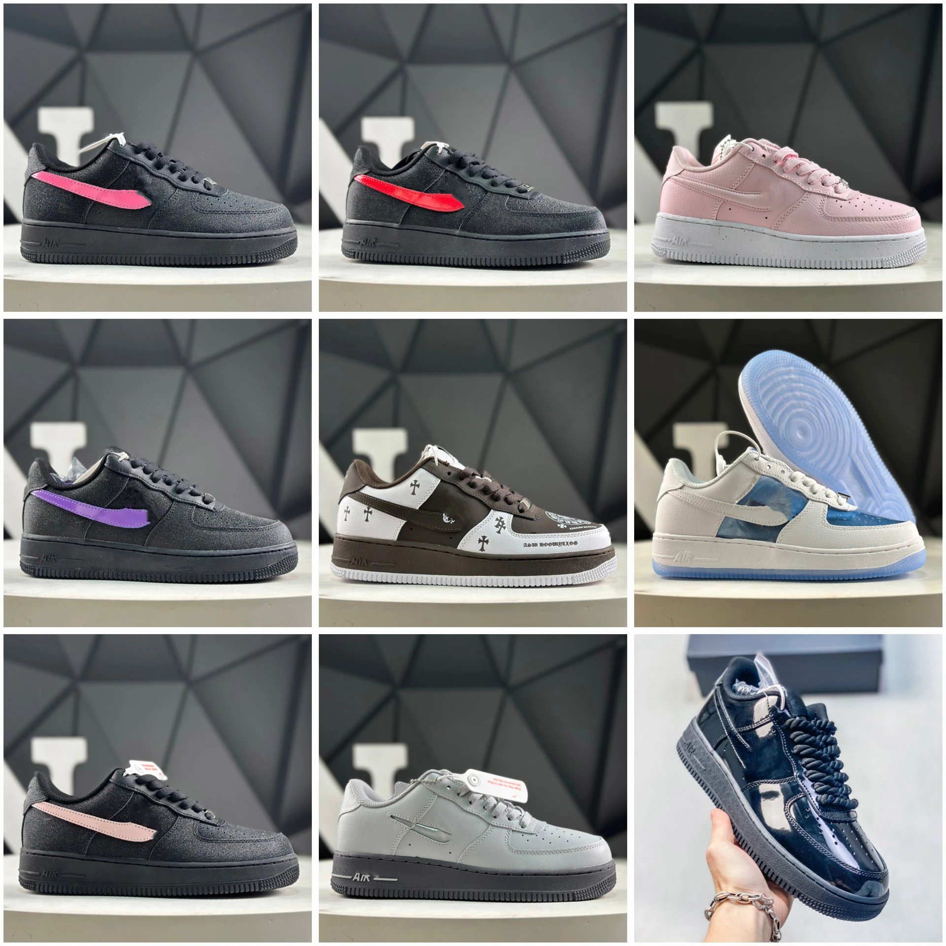 Nike Air Force 1 trainers, product listing image