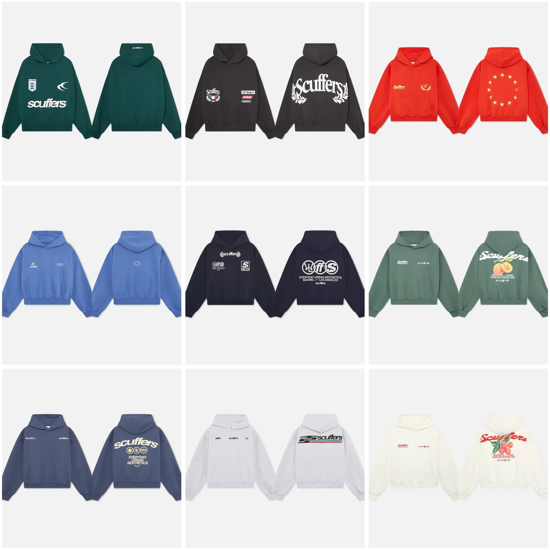 Scuffers Graphic Hoodies, product listing image