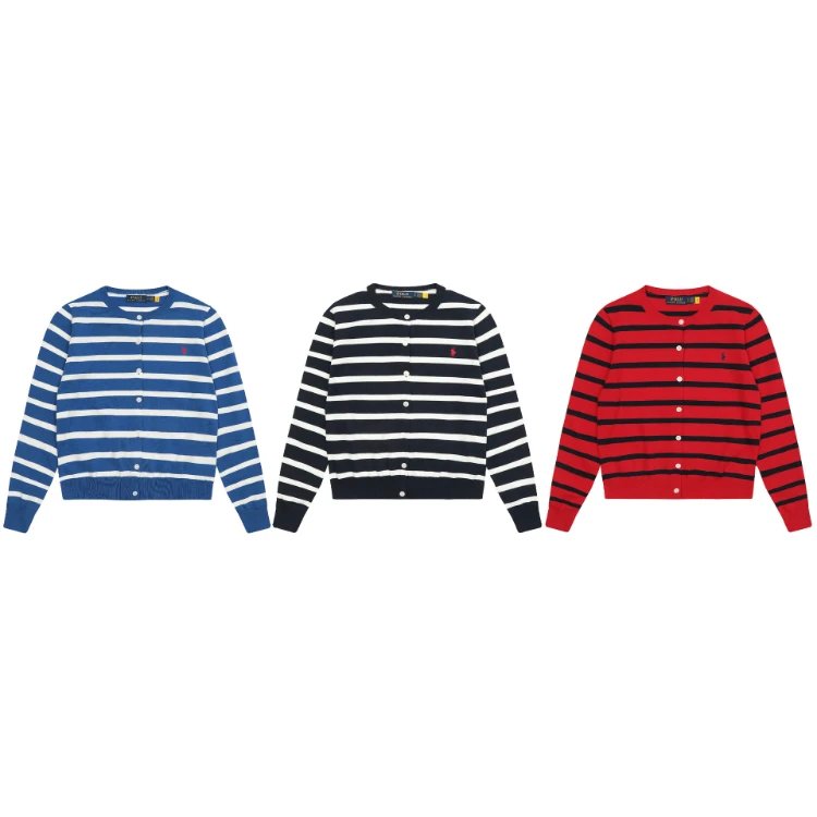 Polo Ralph Lauren Striped Cardigan jumper [3 styles], product listing image