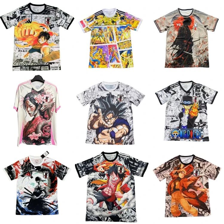 Anime Manga Graphic Print T-Shirts, product listing image