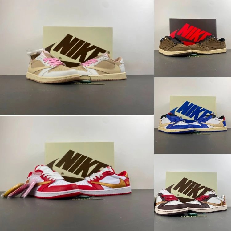 Nike Air Jordan 1 Low OG Travis Scott x Nike 'Cactus Jack' trainers [5 styles], product listing image